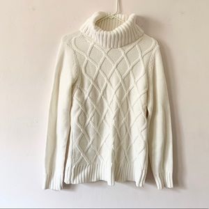 Izod XL Chunky Turtleneck Sweater